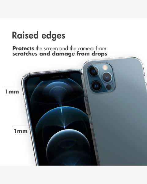 TPU Clear Cover Transparent für das iPhone 12 (Pro)
