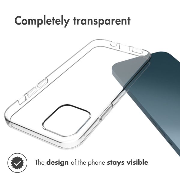 TPU Clear Cover für das iPhone 13 - Transparent