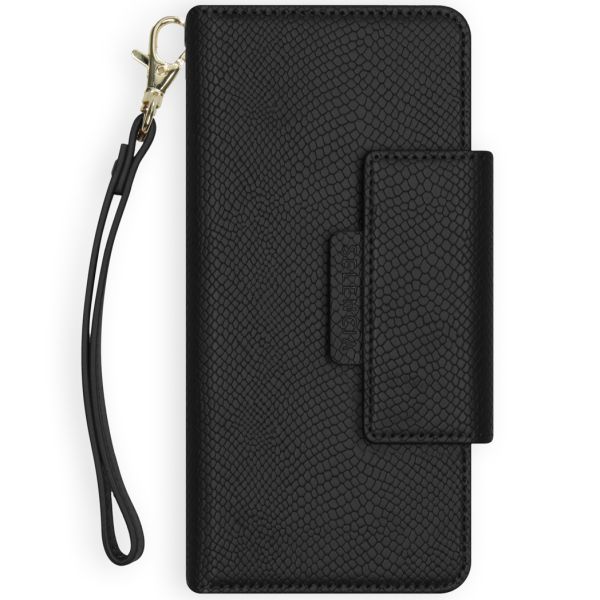 Llyr 2-in-1 Uitneembare Slang Bookcase iPhone Xr - Zwart - Zwart / Black