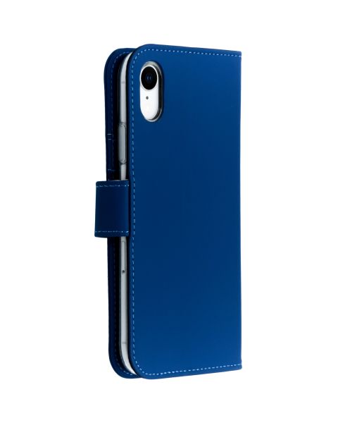 Wallet Softcase Booktype iPhone Xr - Blauw / Blue