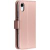 Wallet TPU Klapphülle Roségold für das iPhone Xr