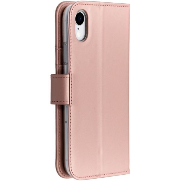 Wallet TPU Klapphülle Roségold für das iPhone Xr