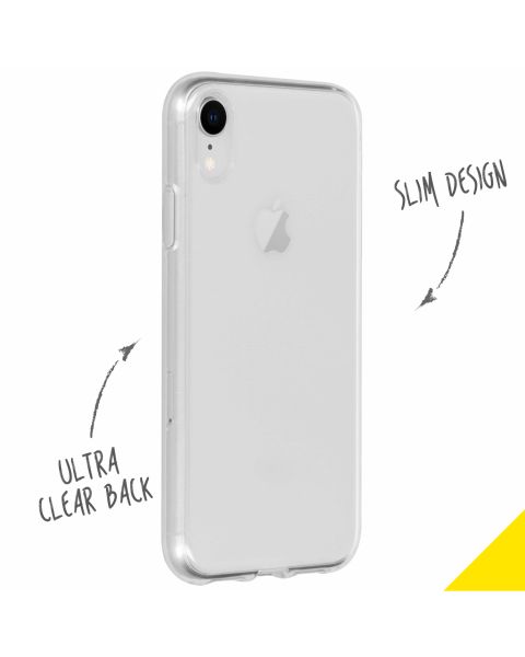 Klare Rückabdeckung iPhone Xr - Transparent