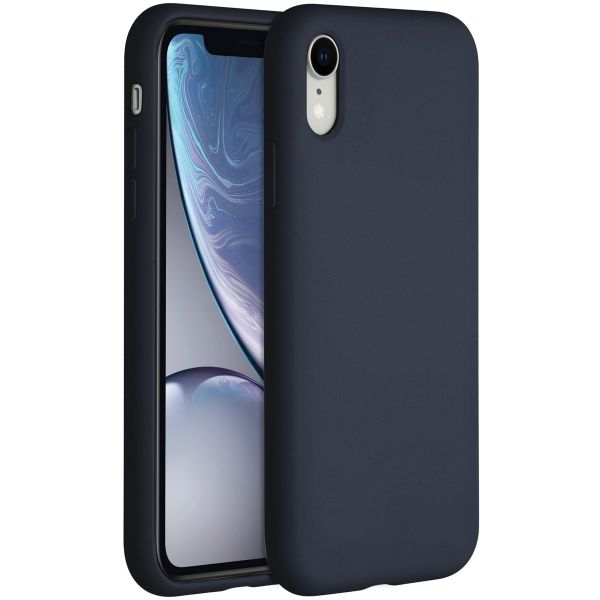 Liquid Silikoncase Blau für das iPhone Xr