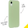 Liquid Silikoncase Grün für das iPhone Xr