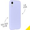 Liquid Silikoncase Lila für das iPhone Xr
