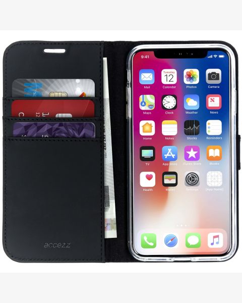 Wallet TPU Klapphülle Schwarz für das iPhone Xs Max