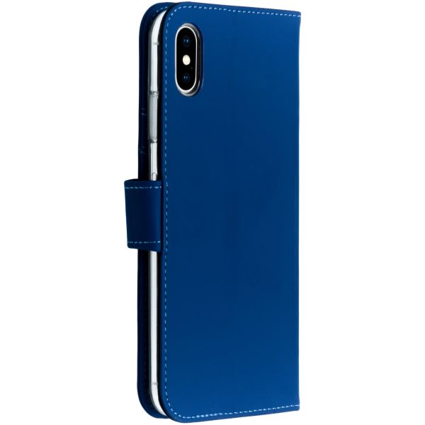 Wallet TPU Klapphülle Blau für das iPhone Xs Max