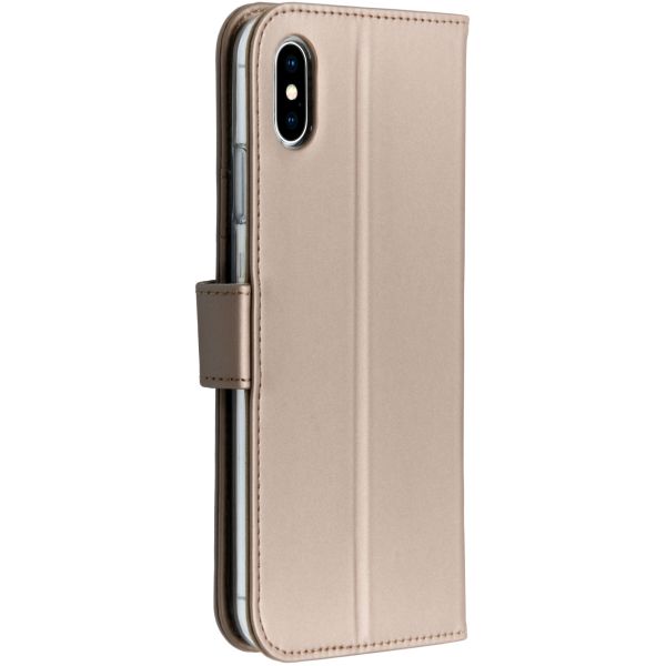 Wallet TPU Klapphülle Gold für das iPhone Xs Max