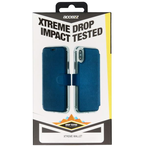 Xtreme Wallet Klapphülle Blau für das iPhone Xs Max