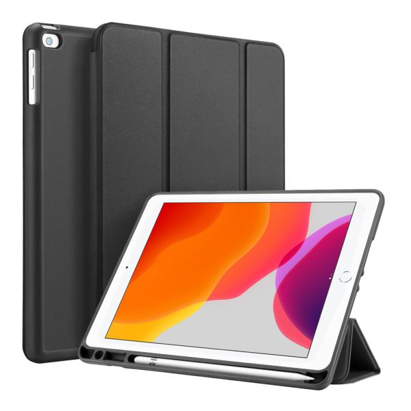 Smart Silicone Klapphülle Schwarz für das iPad 10.2 (2019 / 2020 / 2021)