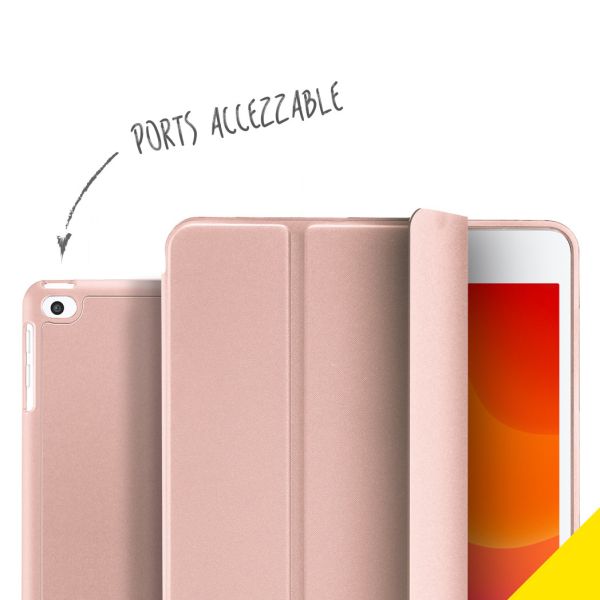 Smart Silicone Klapphülle Roségold für das iPad 10.2 (2019 / 2020 / 2021)