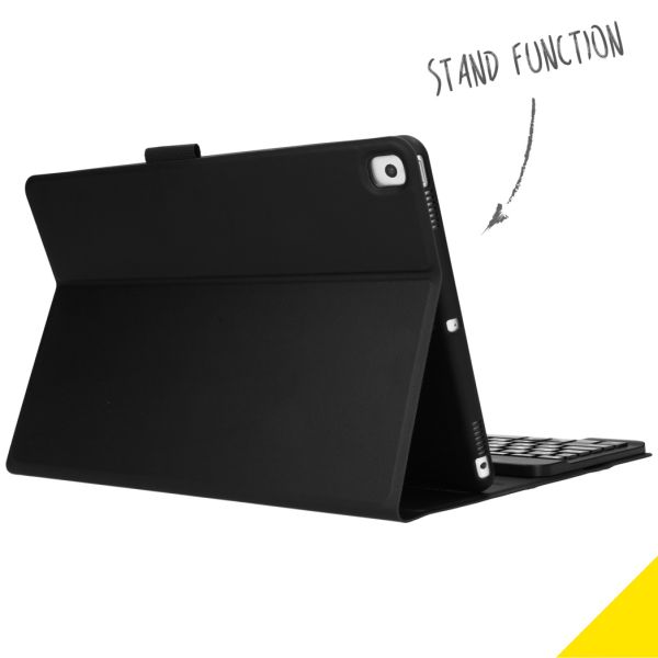 Accezz QWERTY Bluetooth Keyboard Bookcase iPad 10.2 (2019 / 2020 / 2021)