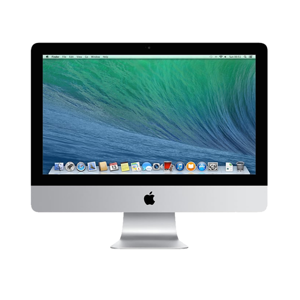 iMac 21 Zoll | Core i5 2.7 GHz | 1 TB SSD | 8 GB RAM | Silber (Ende 2013)