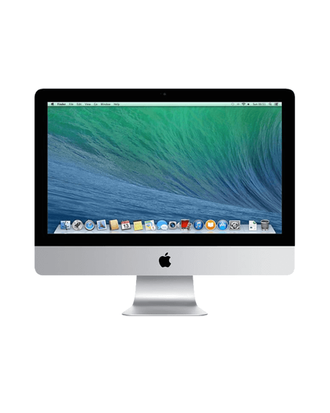iMac 21 Zoll | Core i5 1.4 GHz | 500 GB HDD | 8 GB RAM | Silber (Mitte 2014)