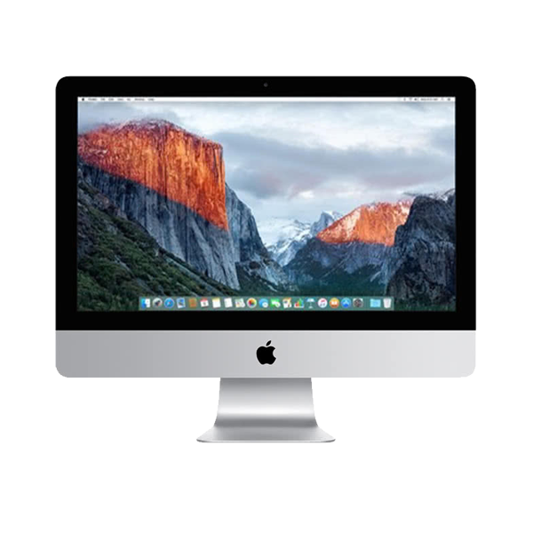 Refurbished iMac 21 Zoll | Core i5 3.1 GHz | 1 TB HDD | 8 GB RAM | Silber (4K, Retina, Ende 2015)