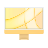 Refurbished iMac 24 Zoll | Apple M1 8-Core | 512 GB SSD | 16 GB RAM | 4 Anschlüsse | 8-Core GPU | Gelb (Retina, 2021)