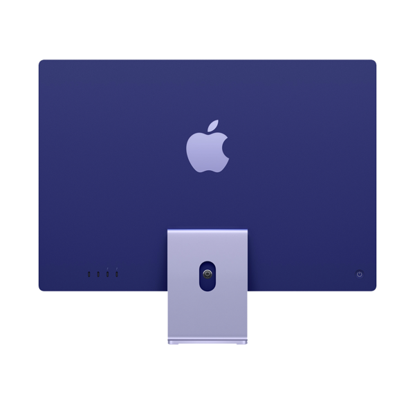 Refurbished iMac 24 Zoll | Apple M1 8-Core | 256 GB SSD | 8 GB RAM | 4 Anschlüsse | 8-Core GPU |  Lila (Retina, 2021)
