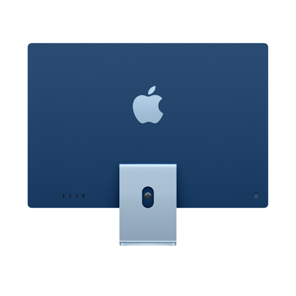 Refurbished iMac 24 Zoll | Apple M1 8-Core | 256 GB SSD | 8 GB RAM | 4 Anschlüsse | 8-Core GPU | Blau (Retina, 2021)