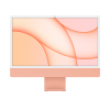 Refurbished iMac 24 Zoll | Apple M1 8-Core | 256 GB SSD | 8 GB RAM | 4 Anschlüsse | 8-Core GPU | Orange (Retina, 2021)