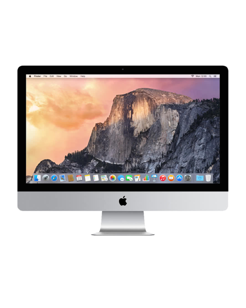 iMac 27 Zoll | Core i5 3.5 GHz | 256 GB SSD | 8 GB RAM | Silber (Ende 2014)