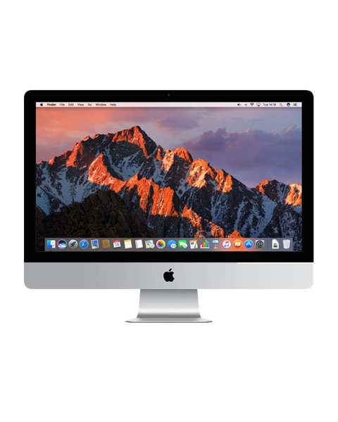 iMac 27 Zoll | Core i5 3.5 GHz | 1 TB Fusion | 16 GB RAM | Silber (5K, Retina, Mitte 2017)