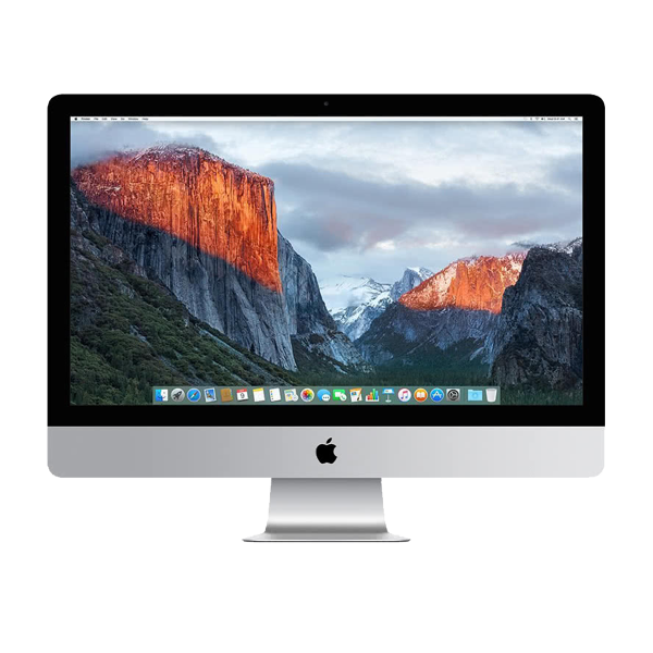 iMac 27 Zoll | Core i5 3.2 GHz | 1 TB SSD | 8 GB RAM | Silber (Ende 2015)