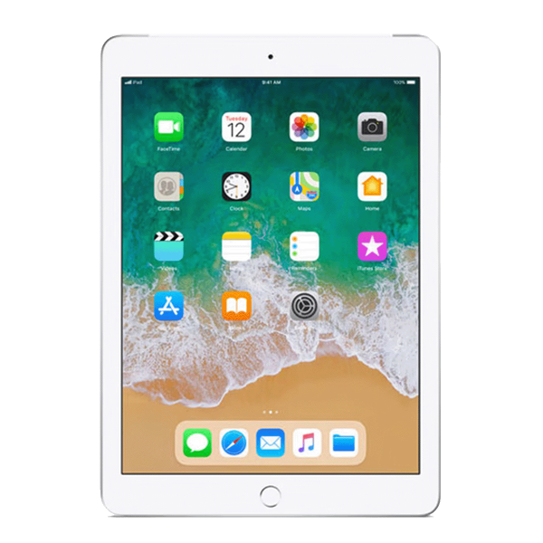 Refurbished iPad 2018 128GB WiFi Silber