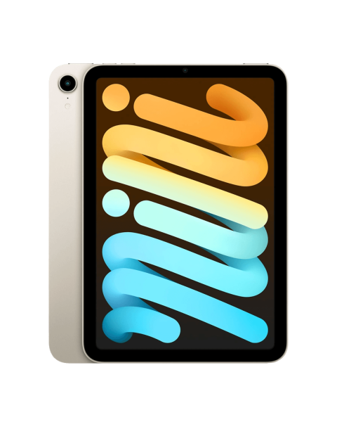 Refurbished iPad mini 6 64GB WiFi + 5G Starlight Weiß