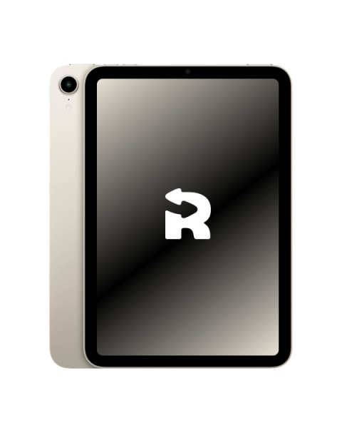 Refurbished iPad mini 6 256GB WiFi Starlight Weiß