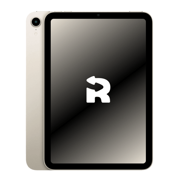 Refurbished iPad mini 6 64GB WiFi + 5G Starlight Weiß