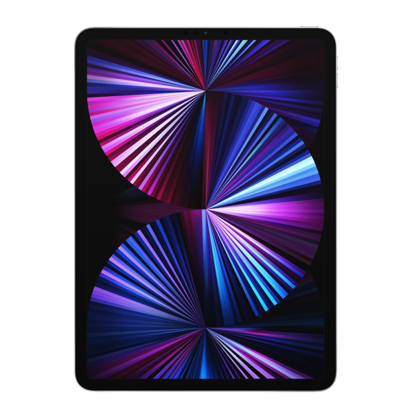 Refurbished iPad Pro 11 Zoll 256GB WiFi + 5G Silber (2021) | Ohne Kabel und Ladegerät