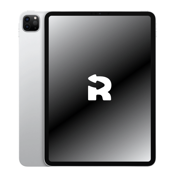 Refurbished iPad Pro 11 Zoll 128GB WiFi Silber (2021) | Ohne Kabel und Ladegerät