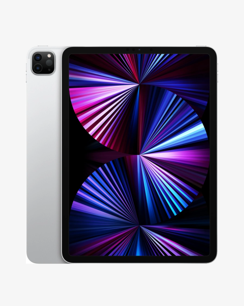 Refurbished iPad Pro 11 Zoll 256GB WiFi + 5G Silber (2021) | Ohne Kabel und Ladegerät
