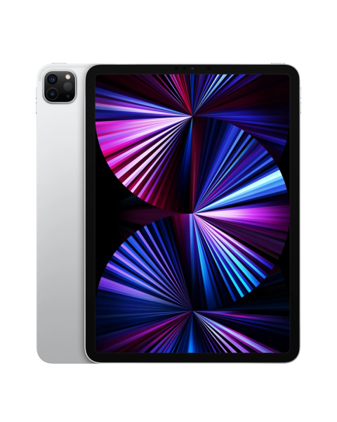 Refurbished iPad Pro 11 Zoll 128GB WiFi Silber (2021) | Ohne Kabel und Ladegerät