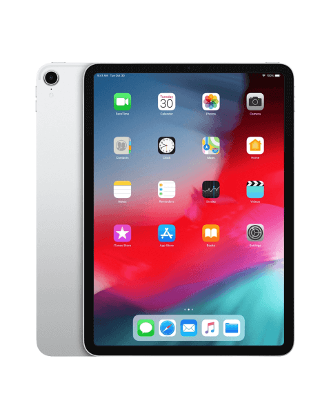 Refurbished iPad Pro 11-inch 256GB WiFi + 4G Silber (2018) | Ohne Kabel und Ladegerät