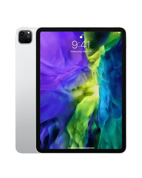 Refurbished iPad Pro 11-inch 128GB WiFi Silber (2020) | Ohne Kabel und Ladegerät