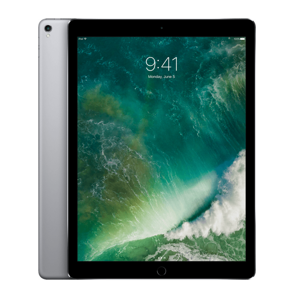 Refurbished iPad Pro 12.9 256GB WiFi + 4G Spacegrau (2017) | Ohne Kabel und Ladegerät