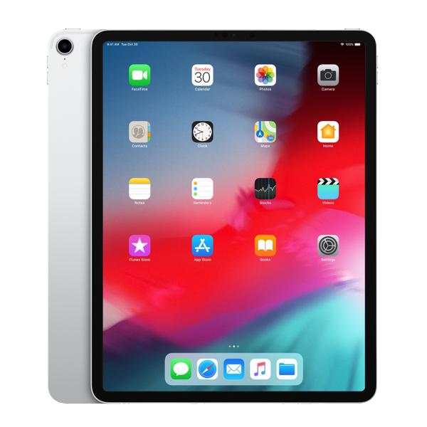 Refurbished iPad Pro 12.9 512GB WiFi + 4G Silber (2018) | Ohne Kabel und Ladegerät