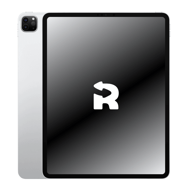 Refurbished iPad Pro 12.9-inch 128GB WiFi + 4G Silber (2020) | Ohne Kabel und Ladegerät