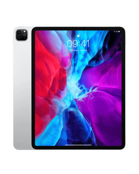 Refurbished iPad Pro 12.9-inch 128GB WiFi + 4G Silber (2020)