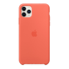 iPhone 11 Pro Max Siliconen Case - Oranje