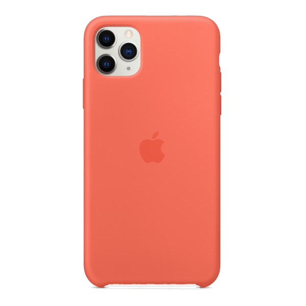 iPhone 11 Pro Max Siliconen Case - Orange