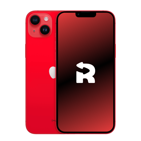Refurbished iPhone 14 Plus 128GB Rot | Ohne Kabel und Ladegerät