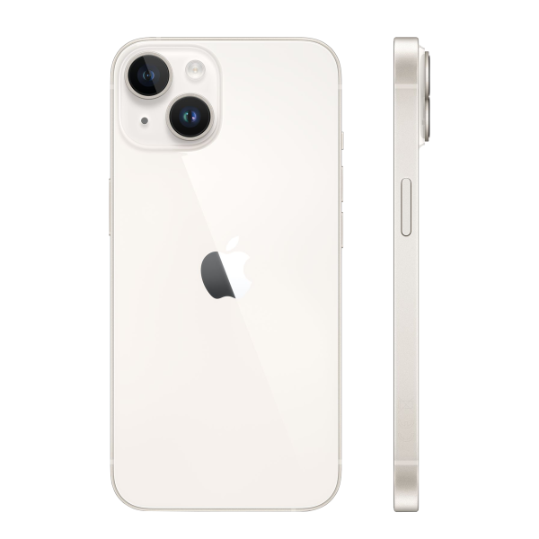 iPhone 14 Plus 128GB Starlight Weiß | Exklusives Kabel und Ladegerät