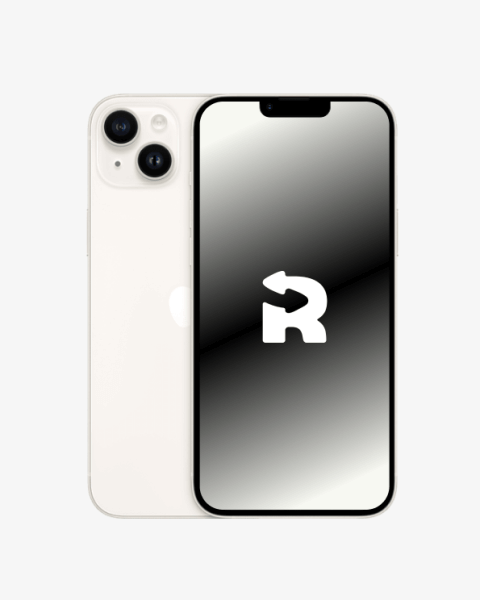 Refurbished iPhone 14 Plus 256GB Starlight Weiß