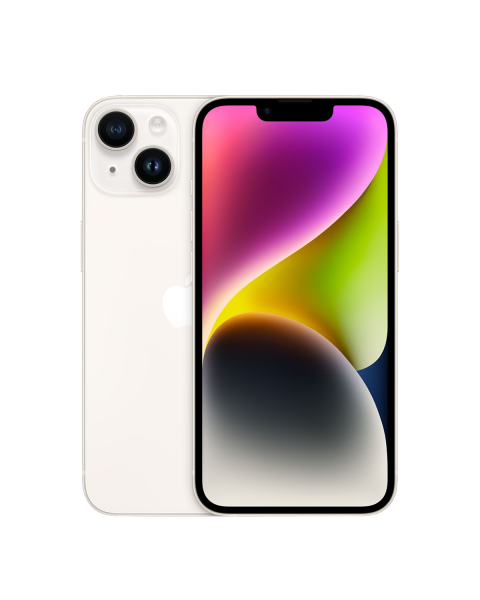 Refurbished iPhone 14 128GB Starlight Weiss