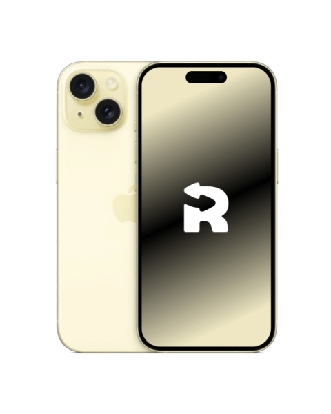 Refurbished iPhone 15 128GB Gelb
