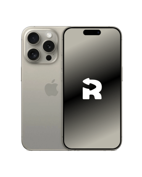 Refurbished iPhone 15 Pro 128GB Titan Natur
