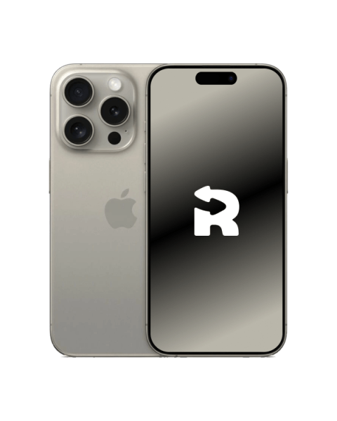 Refurbished iPhone 15 Pro 512GB Titan Natur